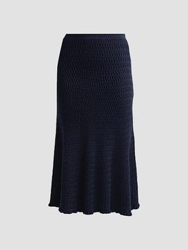 Proenza Schouler White Label Women's Magnolia Cable-Knit Midi Skirt