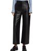Proenza Schouler White Label Women's Nappa Leather Wide-Leg Culottes - 3