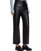 Proenza Schouler White Label Women's Nappa Leather Wide-Leg Culottes - 4