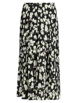 Proenza Schouler White Label Women's Runa Twill A-Line Midi-Skirt