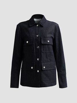 Proenza Schouler White Label Women's Stella Stretch-Cotton Twill Jacket