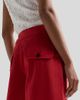 Proenza Schouler White Label Women's Talla Cotton-Blend Wide-Leg Pants - 5