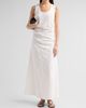 Proenza Schouler White Label Women's Violeta Gathered Jacquard Maxi Dress - 2