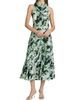 Proenza Schouler Women's Adelide Printed Drape Midi-Dress - 2