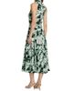 Proenza Schouler Women's Adelide Printed Drape Midi-Dress - 5