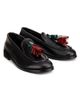 Proenza Schouler Women's Albers Rose-Tassel Leather Loafers - 2