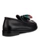 Proenza Schouler Women's Albers Rose-Tassel Leather Loafers - 3