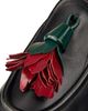 Proenza Schouler Women's Albers Rose-Tassel Leather Loafers - 5