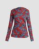 Proenza Schouler Women's Anais Printed Cady Top - 1