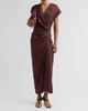 Proenza Schouler Women's Bettina Linen-Blend Draped Midi-Dress - 2