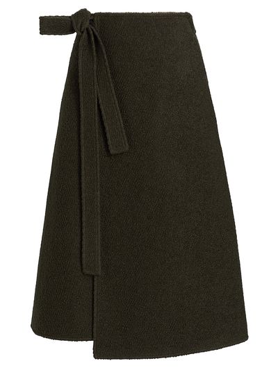 Proenza Schouler Women's Bodhi Bouclé Twill Wrap Skirt