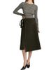 Proenza Schouler Women's Bodhi Bouclé Twill Wrap Skirt - 2