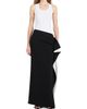 Proenza Schouler Women's Cella Ruffled Crepe Maxi Skirt - 2