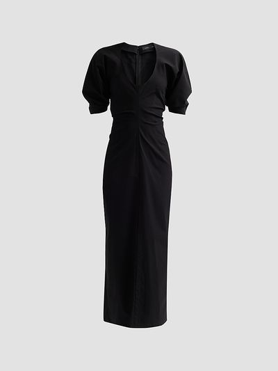 Proenza Schouler Women's Clarissa Stretch Cotton Midi-Dress