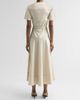 Proenza Schouler Women's Elizabeth Seamed Belted Midi Dress - 3