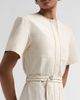 Proenza Schouler Women's Elizabeth Seamed Belted Midi Dress - 5