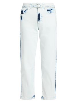 Proenza Schouler Women's Ellswort Bleached Crop Jeans