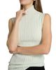 Proenza Schouler Women's Federica Micro Pleat Sleeveless Turtleneck Top - 6