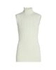 Proenza Schouler Women's Federica Micro Pleat Sleeveless Turtleneck Top - 8
