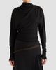 Proenza Schouler Women's Golda Gauzy Jersey Top - 3