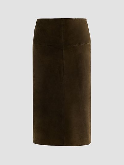 Proenza Schouler Women's Irine Suede Midi-Skirt