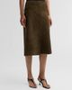 Proenza Schouler Women's Irine Suede Midi-Skirt - 4