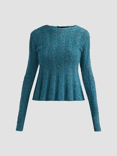 Proenza Schouler Women's Joelle Looped Mohair-Blend Top