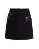 Proenza Schouler Women's Mei Boiled Wool Miniskirt - 8