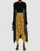 Proenza Schouler Women's Paulina Printed Pleated Midi Skirt - 2