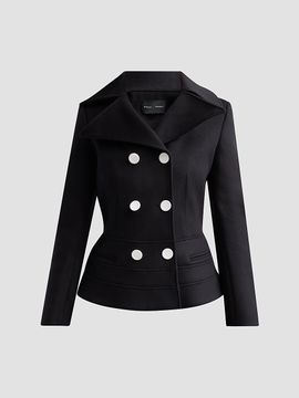 Proenza Schouler Women's Romane Wool-Blend Double-Breasted Jacket