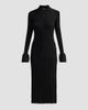 Proenza Schouler Women's Rosario Textured Merino Wool Midi Dress - 1