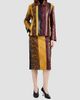Proenza Schouler Women's Sirine Pieced Leather Knee-Length Skirt - 2