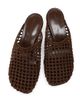 Proenza Schouler Women's Slant 70MM Crochet Wedge-Heel Mules - 4