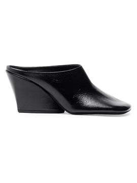 Proenza Schouler Women's Slant 70MM Leather Mules