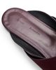 Proenza Schouler Women's Slant Cross Leather & Suede Slides - 5