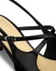 Proenza Schouler Women's Slash Crossover 40MM Metallic Kitten-Heel Pumps - 5
