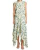 Proenza Schouler Women's Sybella Printed Silk-Linen Dress - 2