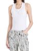 Proenza Schouler Women's Tana Ribbed Embroidered Cotton Tank - 3
