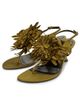 Proenza Schouler Women's Tee 60MM Flower Satin Sandals - 2