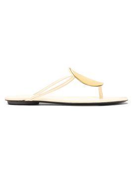 Proenza Schouler Women's Uma Embellished Leather Sandals