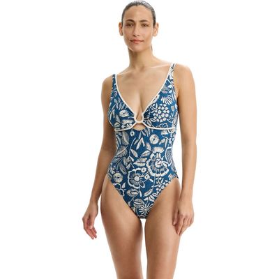 Profile by Gottex Profile by Gottex Garden Mist V-Neck Swimdress