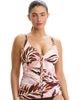 Profile by Gottex Profile by Gottex Island Breeze V-Neck D-Cup Tankini Top - 1