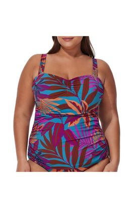 Profile by Gottex Profile by Gottex Plantopia Plus Size Tankini Top