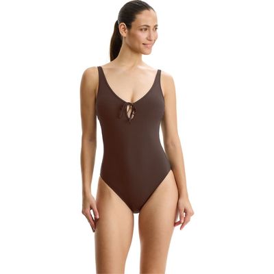 Profile by Gottex Profile by Gottex Tutti Frutti V-Neck Key Hole One Piece