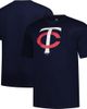 PROFILE Men's Profile Navy Minnesota Twins Big & Tall Primary Logo T-Shirt  - 1