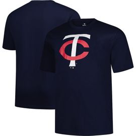 PROFILE Men's Profile Navy Minnesota Twins Big & Tall Primary Logo T-Shirt 