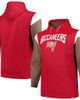 PROFILE Men's Profile Red Tampa Bay Buccaneers Big & Tall Trench Battle Pullover Hoodie  - 1