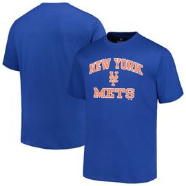 PROFILE Men's Profile Royal New York Mets Big & Tall Heart & Soul T-Shirt 