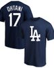 PROFILE Men's Profile Shohei Ohtani Navy Los Angeles Dodgers Big & Tall Player Name & Number T-Shirt  - 1