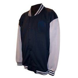 PROFILE Men's Profile Black New York Yankees Full-Snap Varsity Jacket 